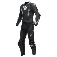 Dainese LAGUNA SECA 5 2PCS letní kombinéza černá/bílá vel.52
